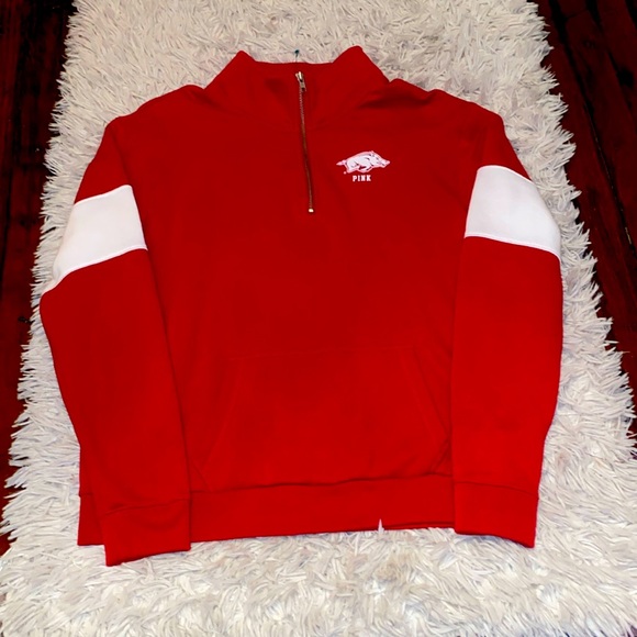 Victoria Secret Pink Bling Arkansas Hoodie - Picture 1 of 6